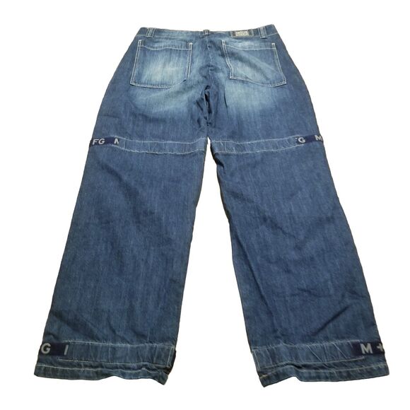 Marithe Francois Girbaud Jeans Men's 38 Shuttle Taped Vintage M+FG Denim (37×35) - Picture 3 of 5